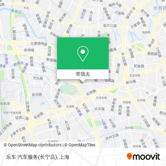 乐车·汽车服务(长宁店)地图