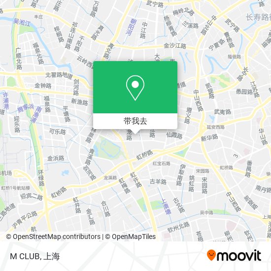 M CLUB地图
