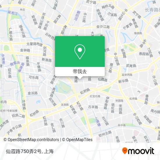 仙霞路750弄2号地图