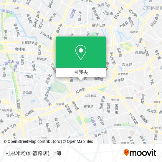桂林米粉(仙霞路店)地图