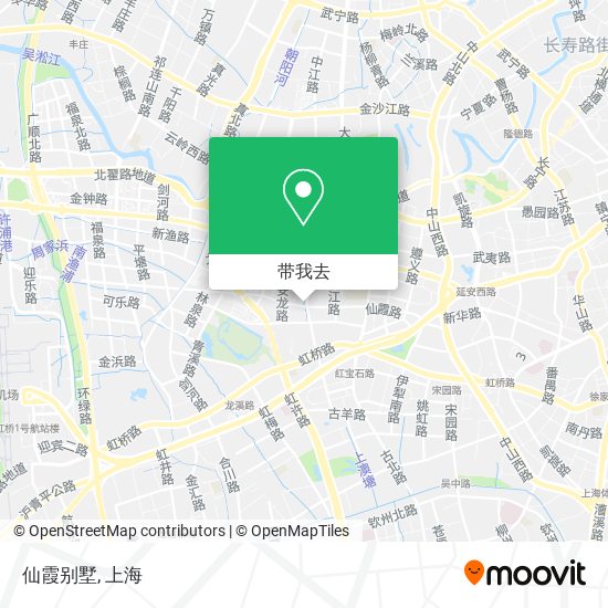仙霞别墅地图