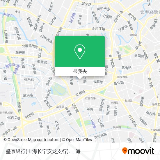 盛京银行(上海长宁安龙支行)地图