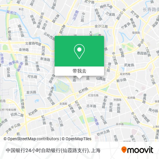 中国银行24小时自助银行(仙霞路支行)地图