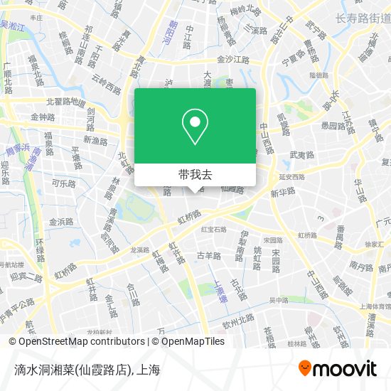 滴水洞湘菜(仙霞路店)地图