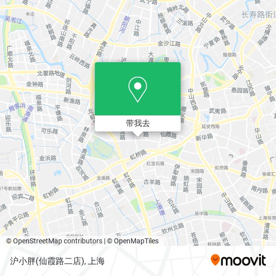 沪小胖(仙霞路二店)地图