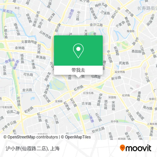 沪小胖(仙霞路二店)地图
