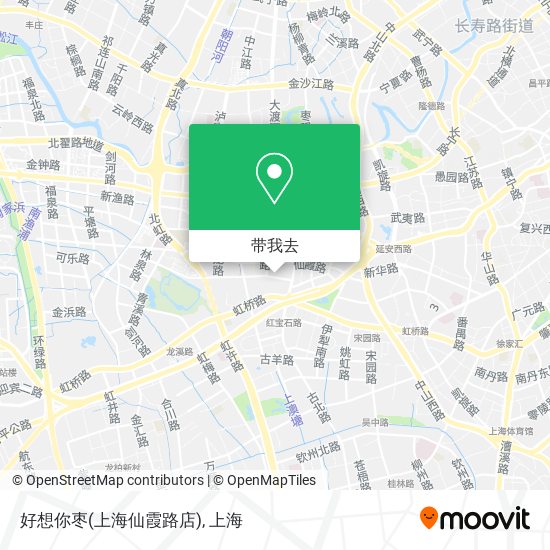 好想你枣(上海仙霞路店)地图