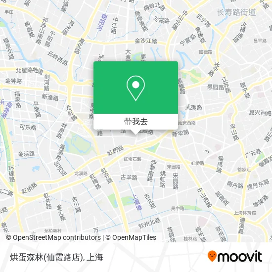烘蛋森林(仙霞路店)地图