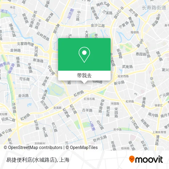 易捷便利店(水城路店)地图