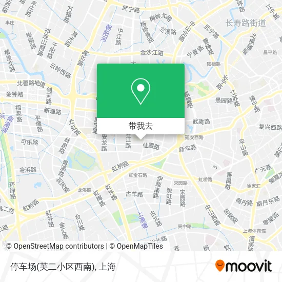 停车场(芙二小区西南)地图