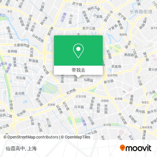 仙霞高中地图