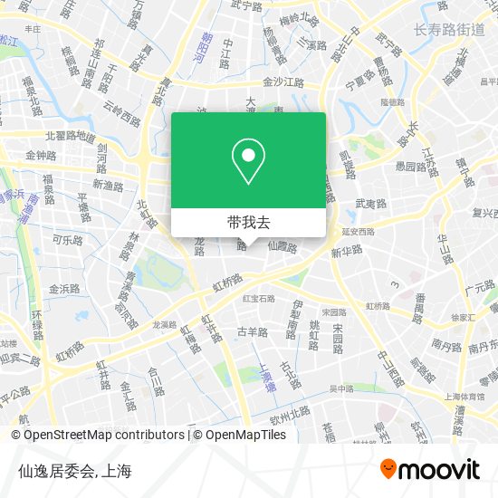 仙逸居委会地图
