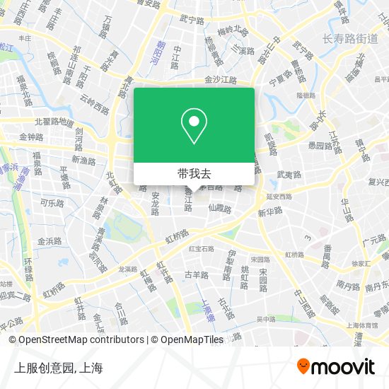 上服创意园地图