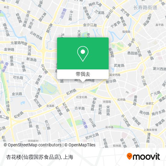 杏花楼(仙霞国苏食品店)地图