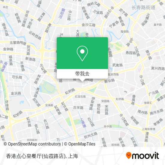 香港点心皇餐厅(仙霞路店)地图