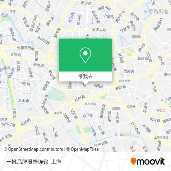 一帆品牌服饰连锁地图