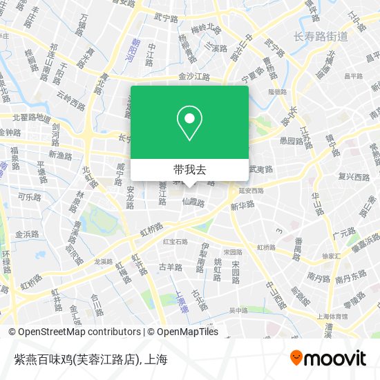 紫燕百味鸡(芙蓉江路店)地图