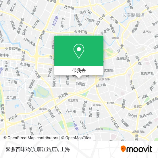 紫燕百味鸡(芙蓉江路店)地图