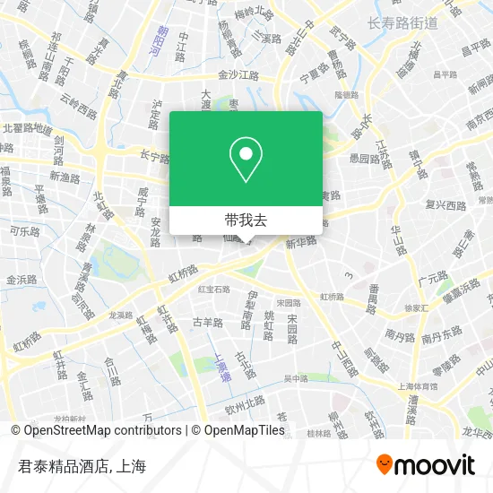君泰精品酒店地图