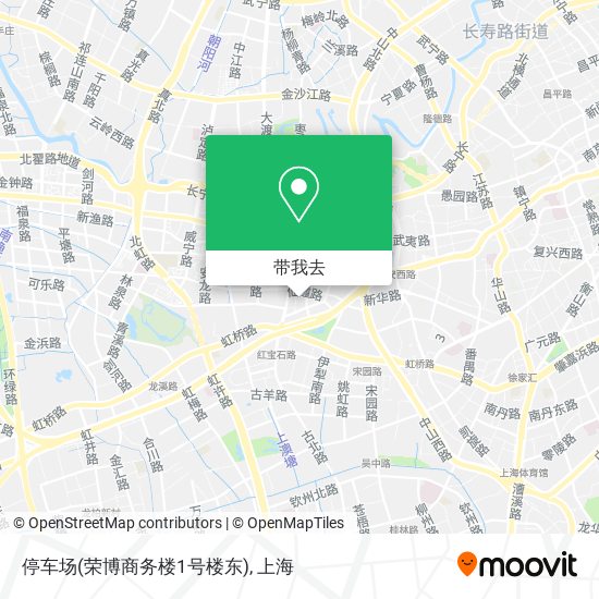 停车场(荣博商务楼1号楼东)地图