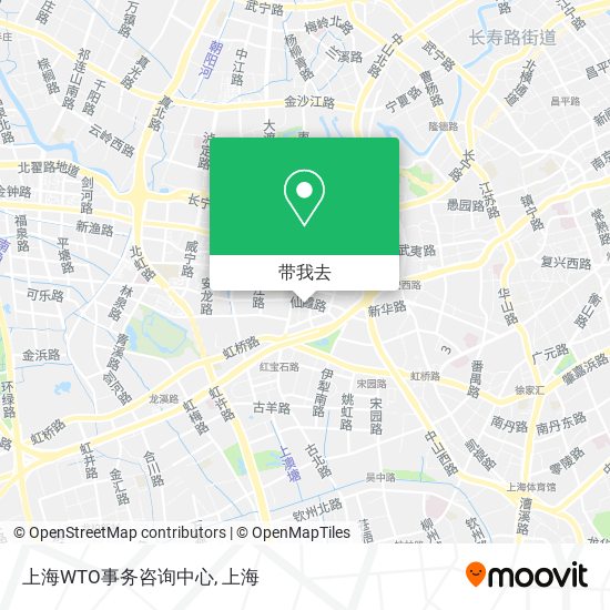 上海WTO事务咨询中心地图