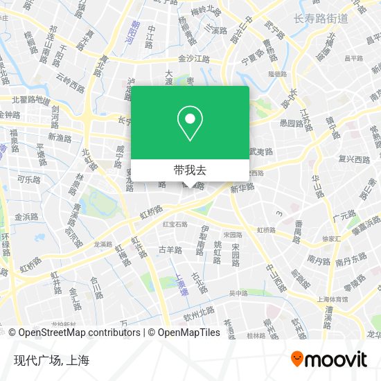 现代广场地图