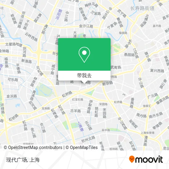 现代广场地图