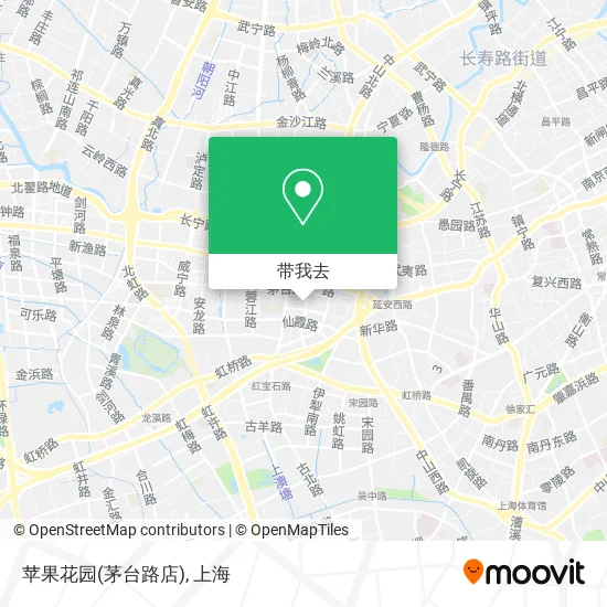 苹果花园(茅台路店)地图
