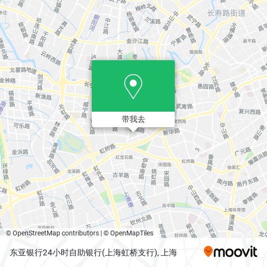东亚银行24小时自助银行(上海虹桥支行)地图
