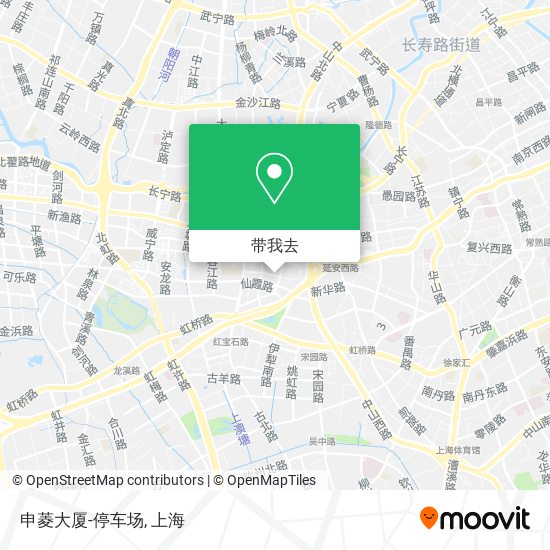 申菱大厦-停车场地图