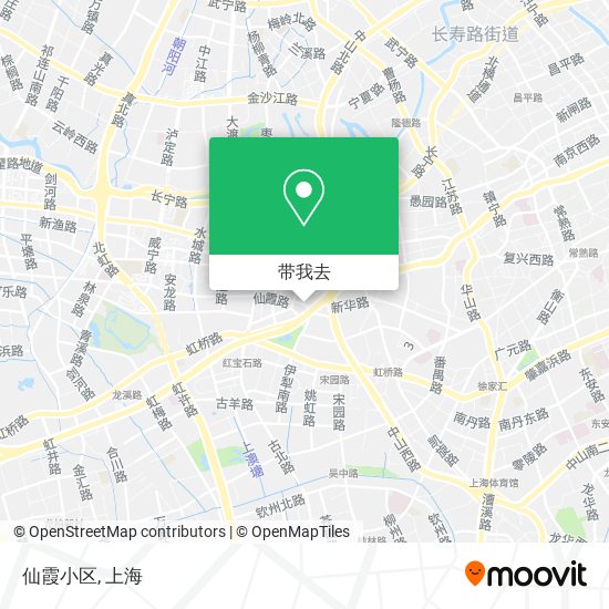 仙霞小区地图