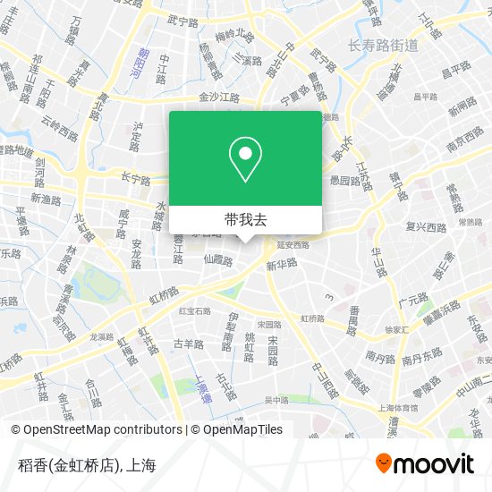 稻香(金虹桥店)地图