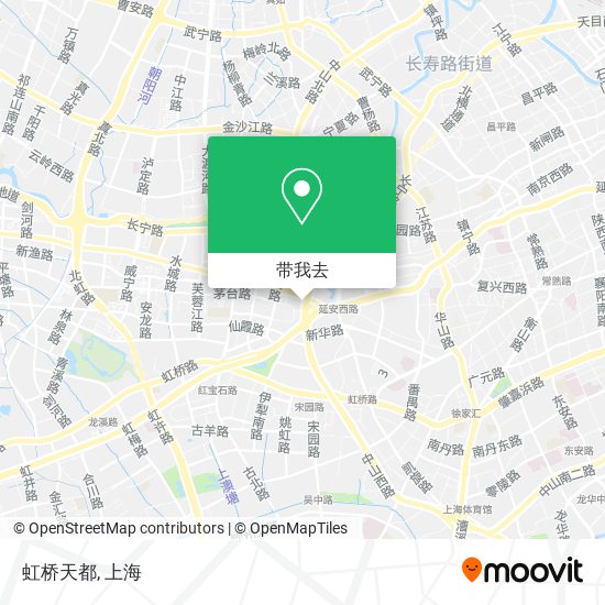 虹桥天都地图