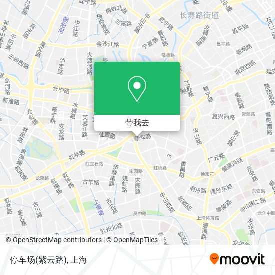 停车场(紫云路)地图