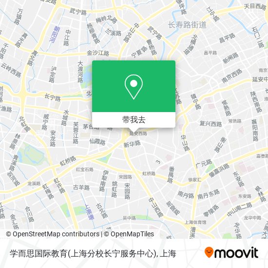 学而思国际教育(上海分校长宁服务中心)地图