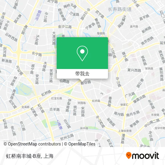 虹桥南丰城-B座地图