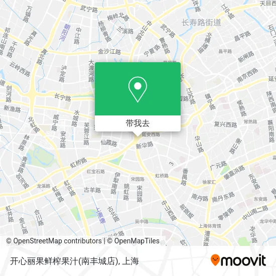 开心丽果鲜榨果汁(南丰城店)地图