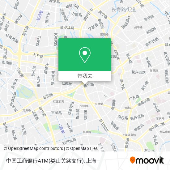 中国工商银行ATM(娄山关路支行)地图