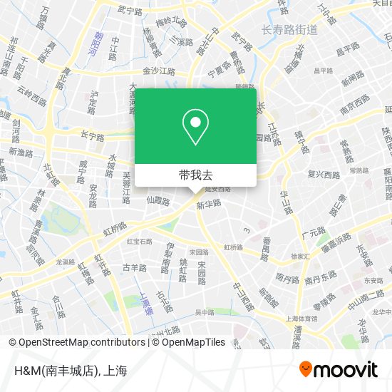 H&M(南丰城店)地图