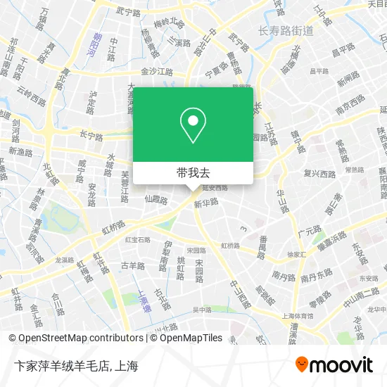 卞家萍羊绒羊毛店地图