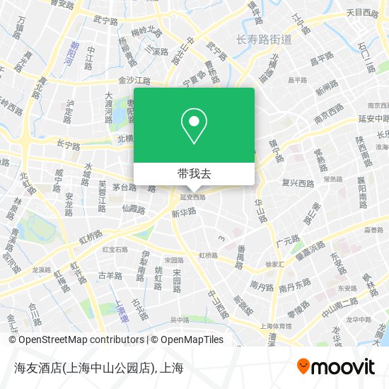 海友酒店(上海中山公园店)地图