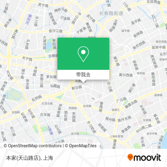 本家(天山路店)地图