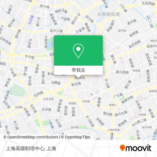 上海高级职培中心地图
