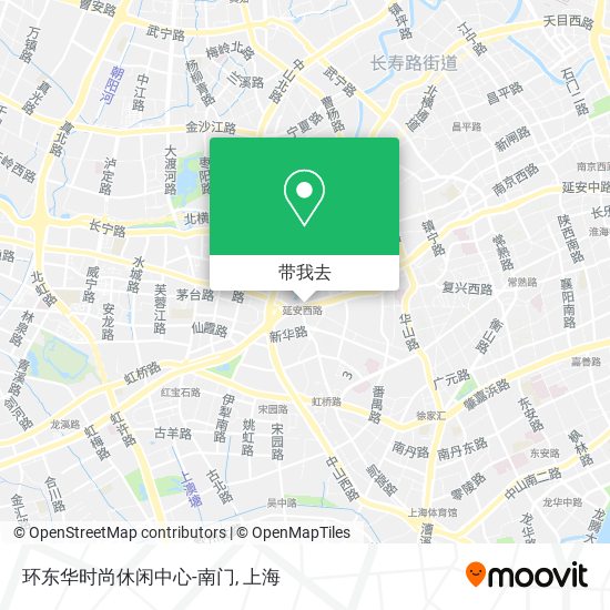 环东华时尚休闲中心-南门地图
