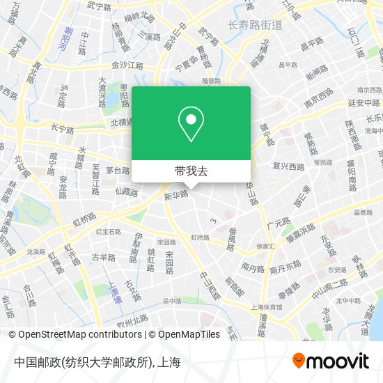 中国邮政(纺织大学邮政所)地图