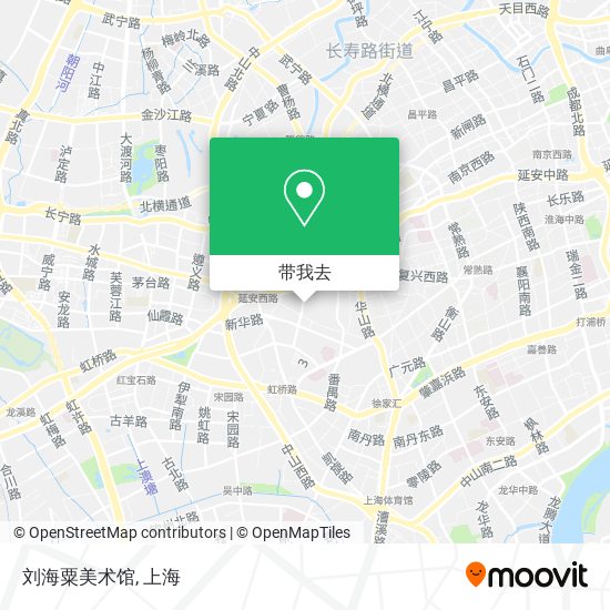 刘海粟美术馆地图