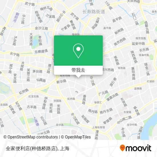 全家便利店(种德桥路店)地图