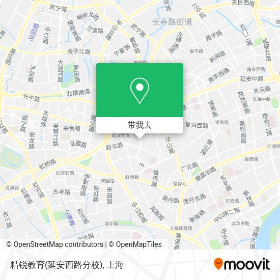 精锐教育(延安西路分校)地图