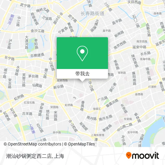 潮汕砂锅粥定西二店地图