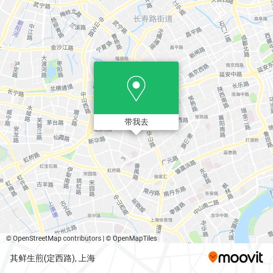 其鲜生煎(定西路)地图